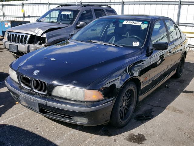 WBADN6349YGM65400 - 2000 BMW 540 I AUTO BLACK photo 2