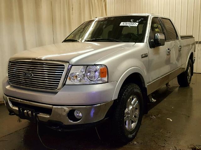 1FTPW14V16FB24468 - 2006 FORD F150 SILVER photo 2