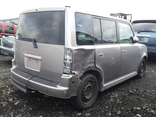 JTLKT324854026271 - 2005 TOYOTA SCION XB Сұр фото 4