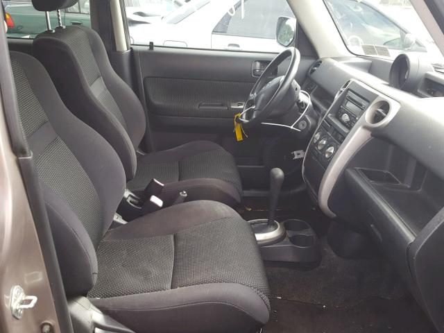 JTLKT324854026271 - 2005 TOYOTA SCION XB Сұр фото 5