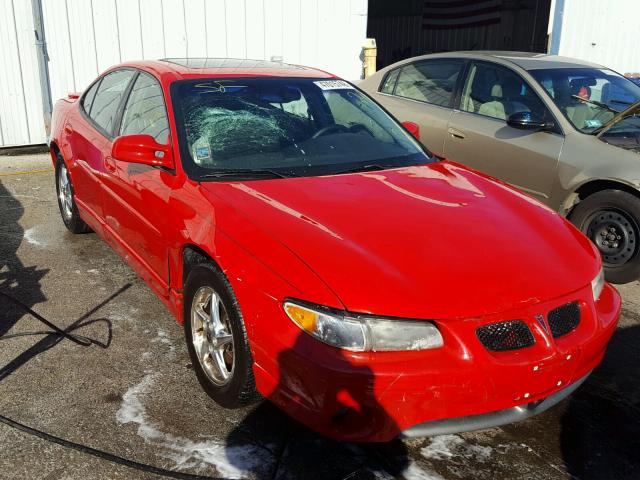 1G2WP52KX3F117172 - 2003 PONTIAC GRAND PRIX 红色 照片 1