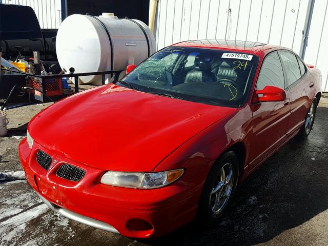 1G2WP52KX3F117172 - 2003 PONTIAC GRAND PRIX 红色 照片 2