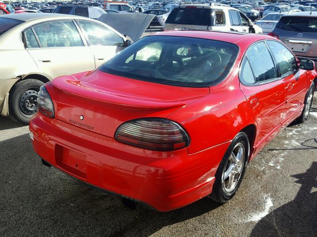 1G2WP52KX3F117172 - 2003 PONTIAC GRAND PRIX 红色 照片 4
