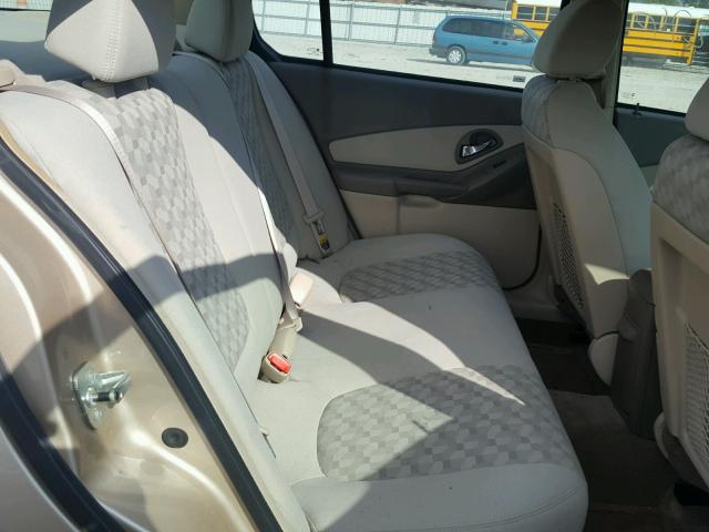 1G1ZT52864F247324 - 2004 CHEVROLET MALIBU LS 金色 照片 6