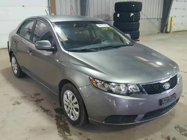 KNAFU4A29C5545172 - 2012 KIA FORTE EX CHARCOAL photo 1