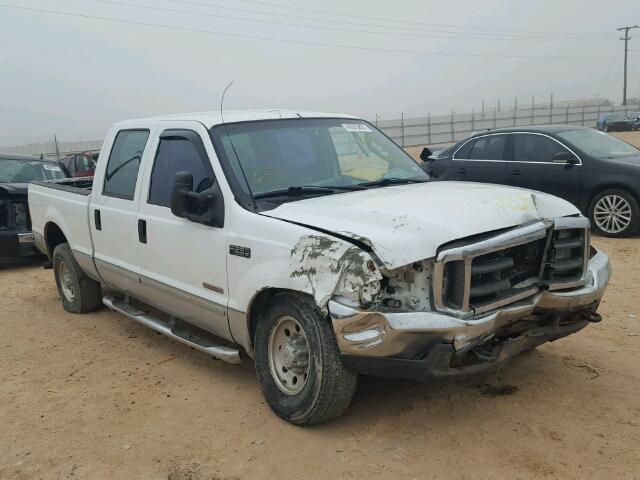 1FTNW20P23EC85708 - 2003 FORD F250 SUPER WHITE photo 1