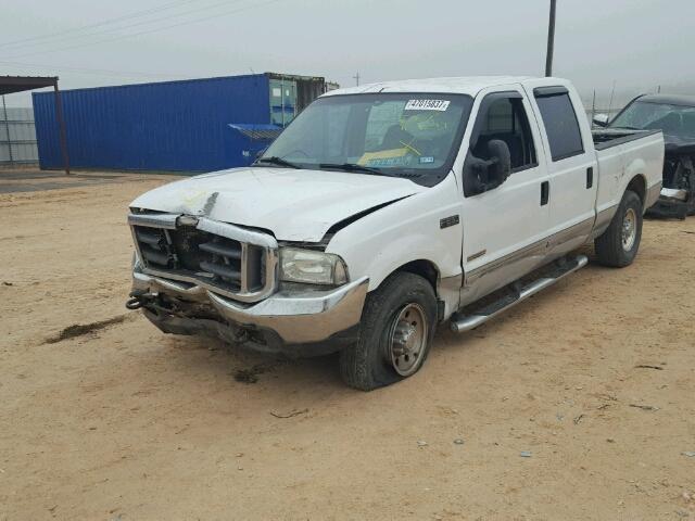 1FTNW20P23EC85708 - 2003 FORD F250 SUPER WHITE photo 2