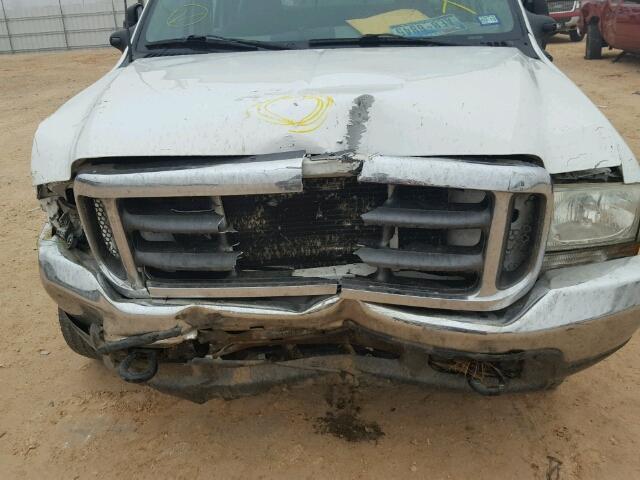 1FTNW20P23EC85708 - 2003 FORD F250 SUPER WHITE photo 9