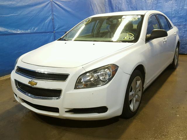 1G1ZB5EB0AF165739 - 2010 CHEVROLET MALIBU LS 白色 照片 2