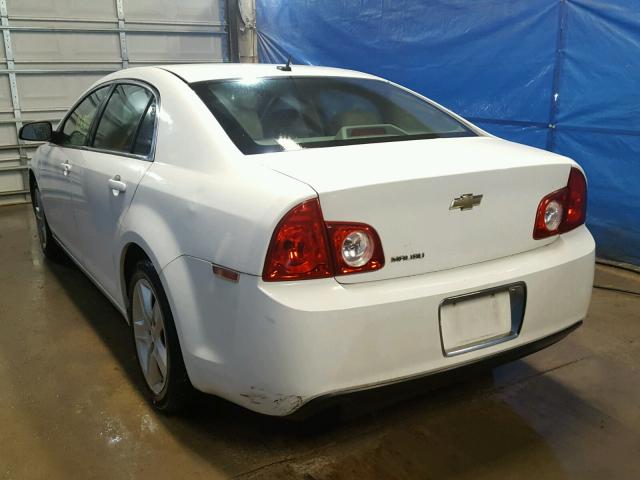1G1ZB5EB0AF165739 - 2010 CHEVROLET MALIBU LS 白色 照片 3
