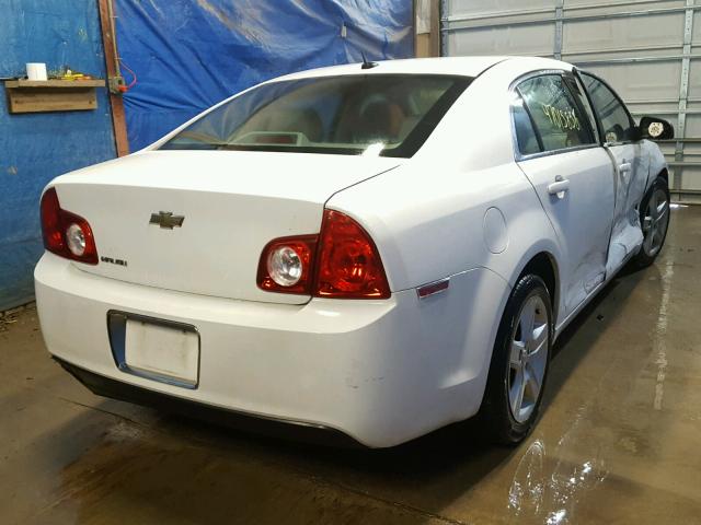 1G1ZB5EB0AF165739 - 2010 CHEVROLET MALIBU LS 白色 照片 4