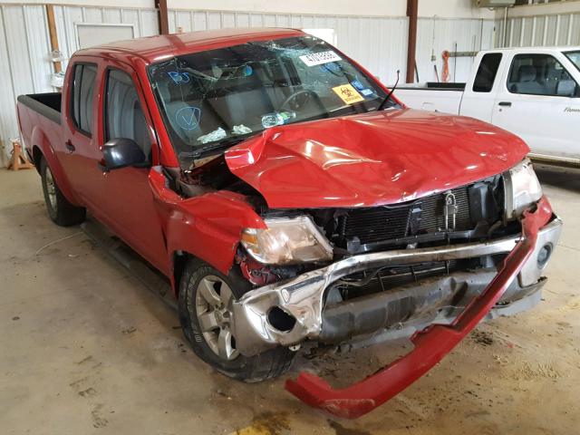 1N6AD09UX9C404902 - 2009 NISSAN FRONTIER C RED photo 1