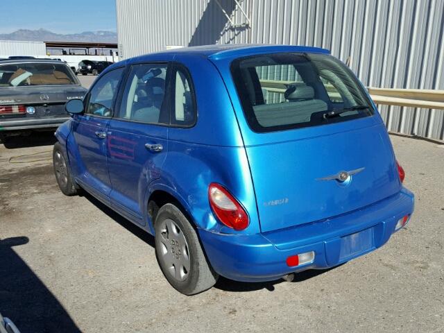 3A8FY48B38T153530 - 2008 CHRYSLER PT CRUISER BLUE photo 3