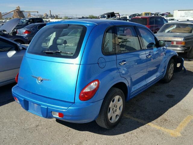 3A8FY48B38T153530 - 2008 CHRYSLER PT CRUISER BLUE photo 4