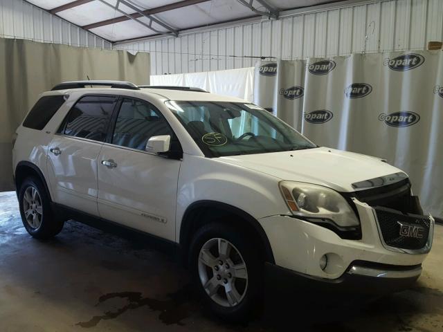 1GKER23747J149309 - 2007 GMC ACADIA SLT WHITE photo 1