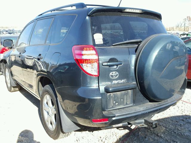 2T3BK4DVXAW030376 - 2010 TOYOTA RAV4 GREEN photo 3