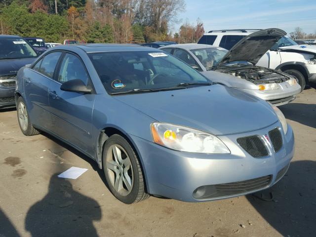1G2ZG58B974202249 - 2007 PONTIAC G6 BASE BLUE photo 1