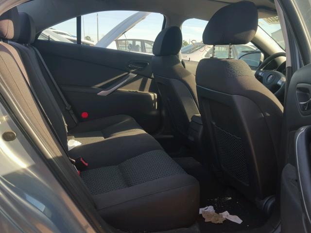 1G2ZG58B974202249 - 2007 PONTIAC G6 BASE BLUE photo 6