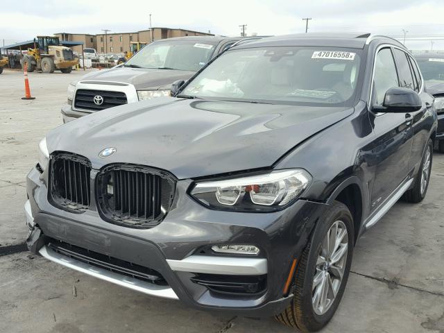 5UXTR9C5XJLD61915 - 2018 BMW X3 XDRIVEM GRAY photo 2