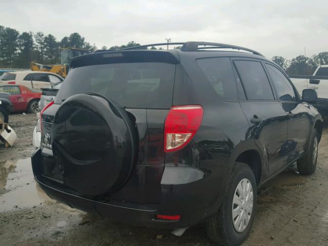 JTMZD33V485110083 - 2008 TOYOTA RAV4 BLACK photo 4