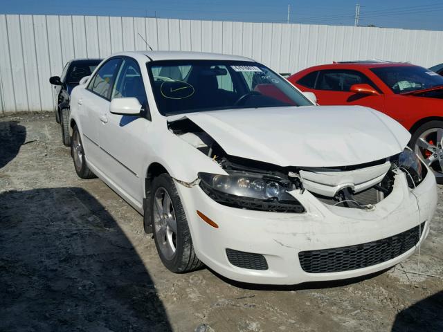 1YVHP80CX85M30389 - 2008 MAZDA 6 I WHITE photo 1