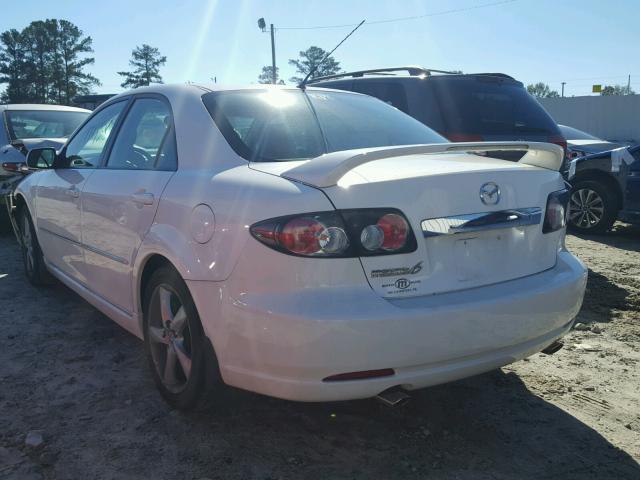 1YVHP80CX85M30389 - 2008 MAZDA 6 I WHITE photo 3