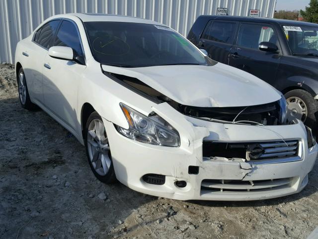 1N4AA5AP5EC434713 - 2014 NISSAN MAXIMA S WHITE photo 1