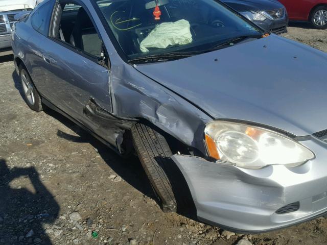 JH4DC54843C008772 - 2003 ACURA RSX SILVER photo 9