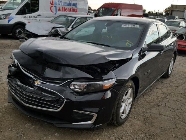 1G1ZB5ST7JF107625 - 2018 CHEVROLET MALIBU LS 黑色 照片 2