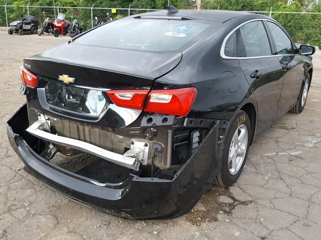 1G1ZB5ST7JF107625 - 2018 CHEVROLET MALIBU LS 黑色 照片 4
