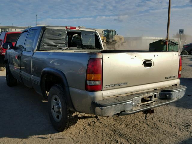 2GCEK19V2X1140781 - 1999 CHEVROLET SILVERADO TAN photo 3