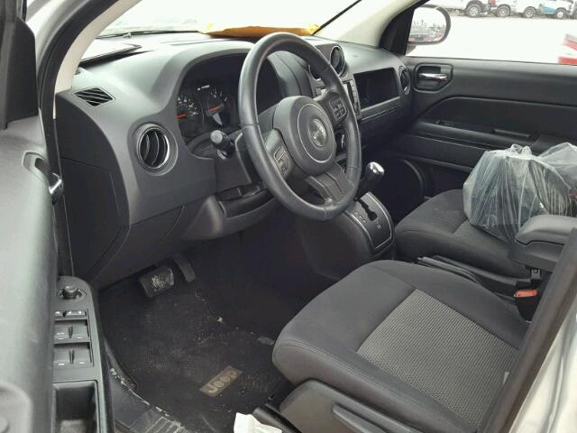 1C4NJCEA6CD513630 - 2012 JEEP COMPASS LA SILVER photo 9