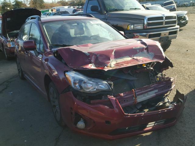 JF1GPAL60E8261854 - 2014 SUBARU IMPREZA SP BURGUNDY photo 1