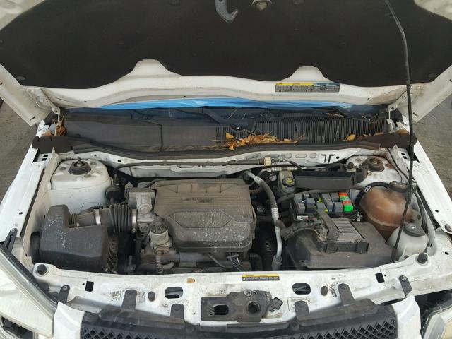 2CNDL13F856053375 - 2005 CHEVROLET EQUINOX LS WHITE photo 7