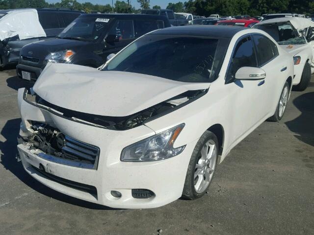 1N4AA5AP1CC826956 - 2012 NISSAN MAXIMA S WHITE photo 2