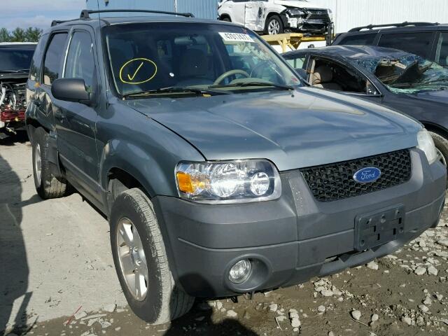 1FMYU93126KA45000 - 2006 FORD ESCAPE XLT GREEN photo 1