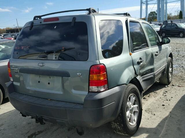 1FMYU93126KA45000 - 2006 FORD ESCAPE XLT GREEN photo 4