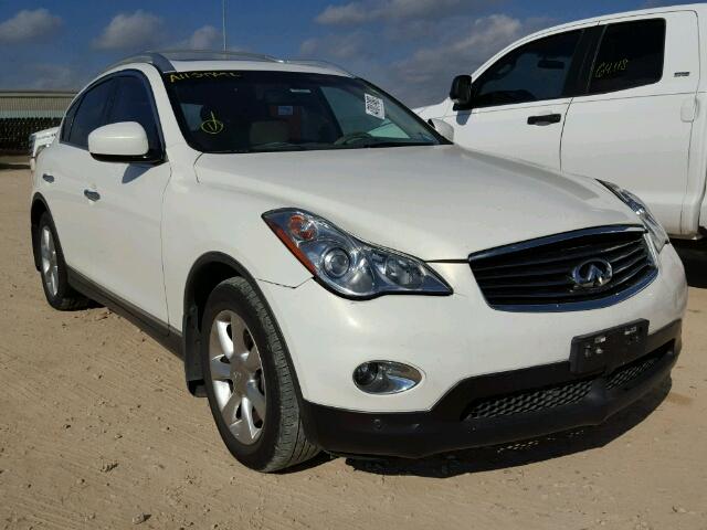 JNKAJ09E18M305977 - 2008 INFINITI EX35 BASE WHITE photo 1