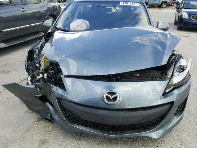 JM1BL1M73C1565029 - 2012 MAZDA 3 I GREEN photo 9