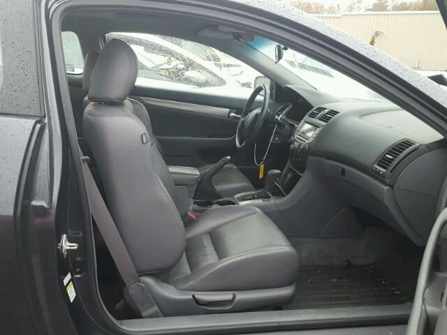 1HGCM72607A003708 - 2007 HONDA ACCORD EX GRAY photo 5