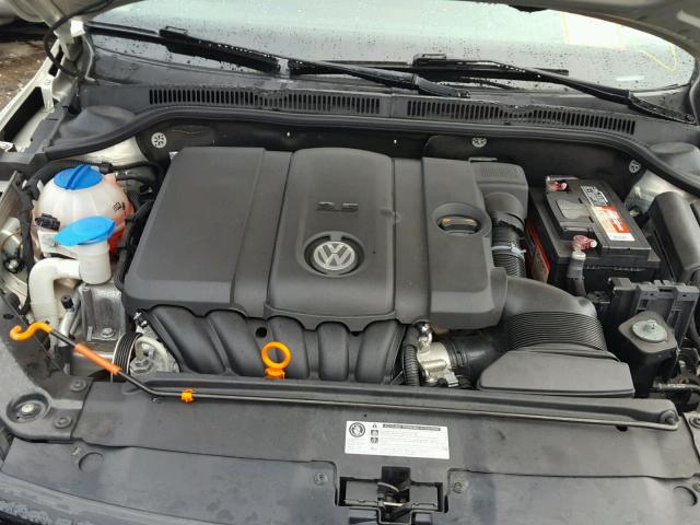 3VWDX7AJ9BM348857 - 2011 VOLKSWAGEN JETTA SE Gümüş foto 7