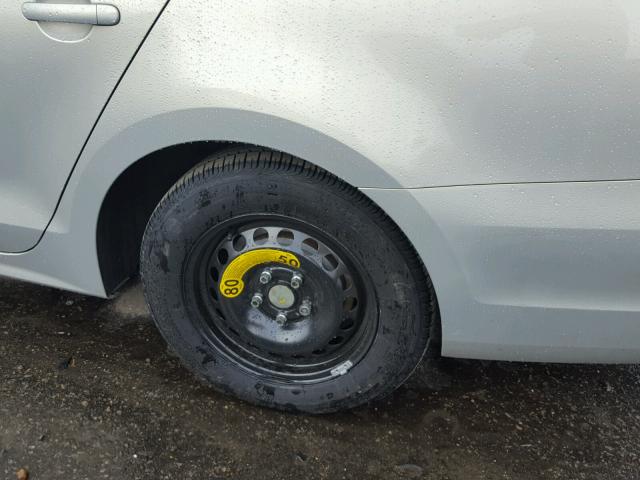 3VWDX7AJ9BM348857 - 2011 VOLKSWAGEN JETTA SE Gümüş foto 9