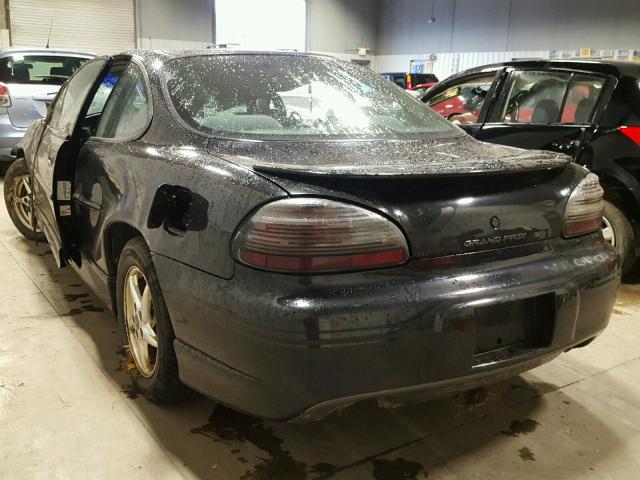 1G2WP12K91F157779 - 2001 PONTIAC GRAND PRIX BLACK photo 3