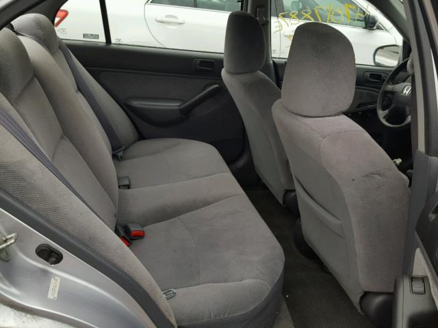 1HGES26741L046366 - 2001 HONDA CIVIC EX 灰色 照片 6