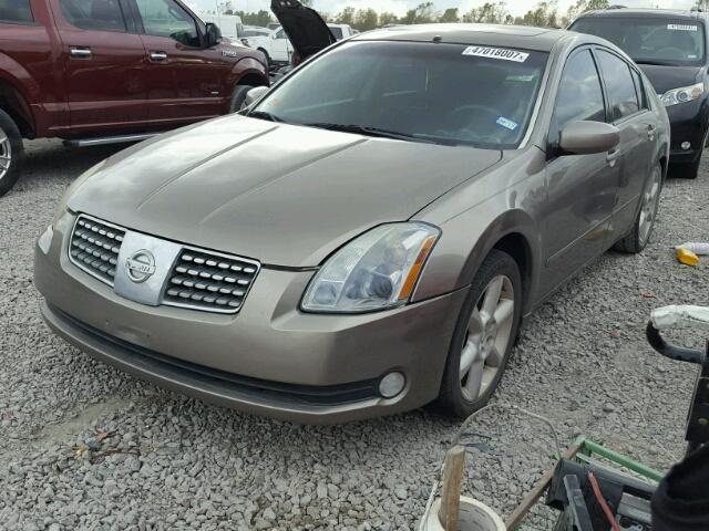 1N4BA41E14C810755 - 2004 NISSAN MAXIMA SE GRAY photo 2