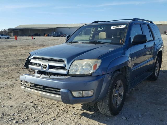 JTEZU14R140018874 - 2004 TOYOTA 4RUNNER SR BLUE photo 2