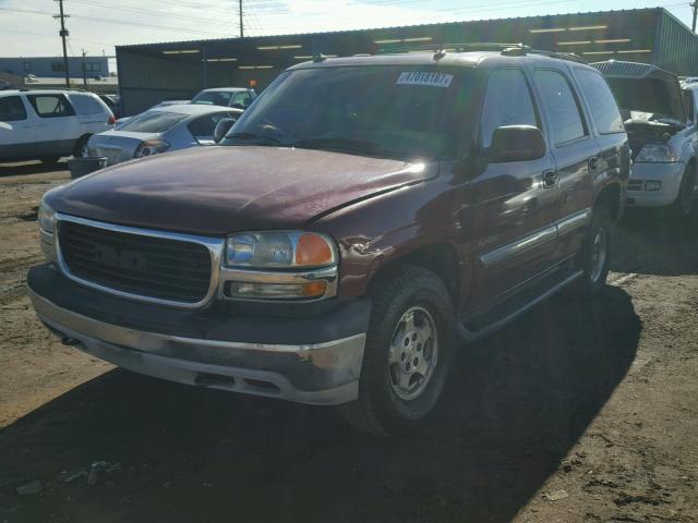 1GKEK13T93J311831 - 2003 GMC YUKON RED photo 2