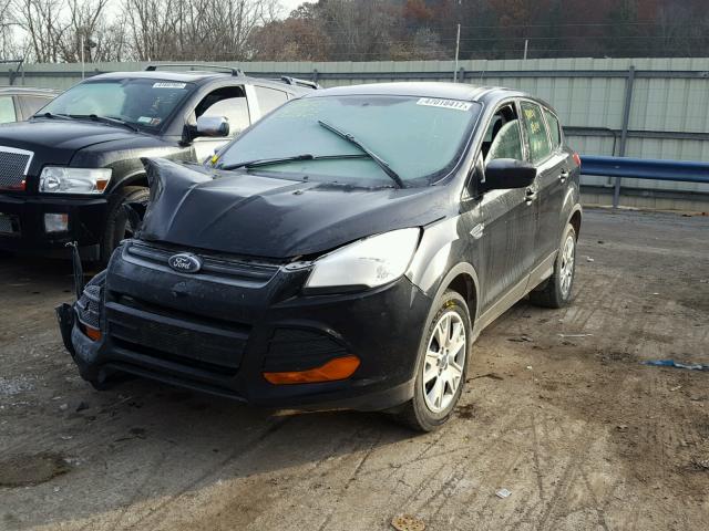 1FMCU0F72DUB29888 - 2013 FORD ESCAPE S BLACK photo 2