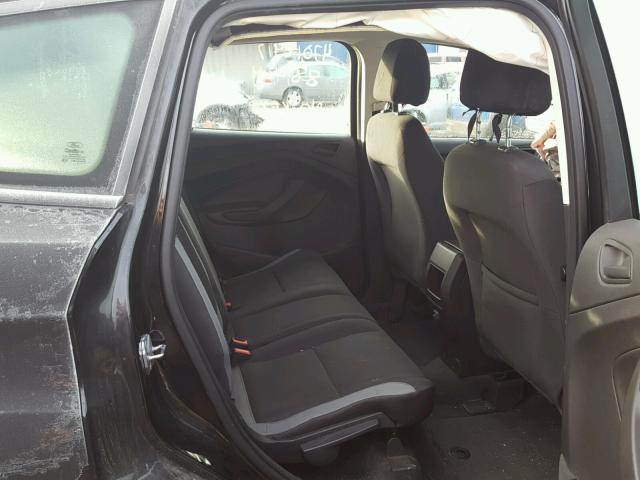 1FMCU0F72DUB29888 - 2013 FORD ESCAPE S BLACK photo 6