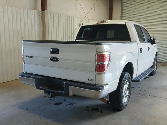 1FTFW1EV8AKE38614 - 2010 FORD F150 SUPER WHITE photo 4